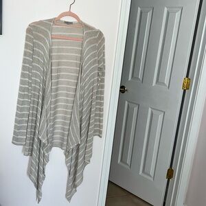 Light weight stripped cardigan